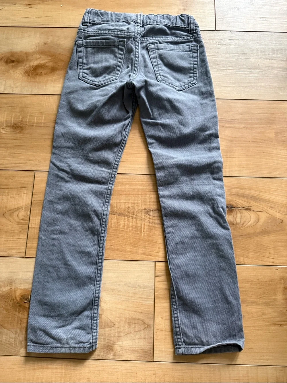 Old Navy Boys Gray Straight Jeans - Slim Fit